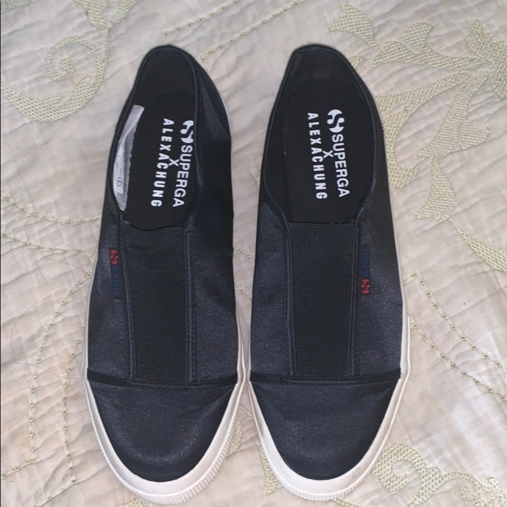 Superga X Alexa Chung slides size 41 /9.5